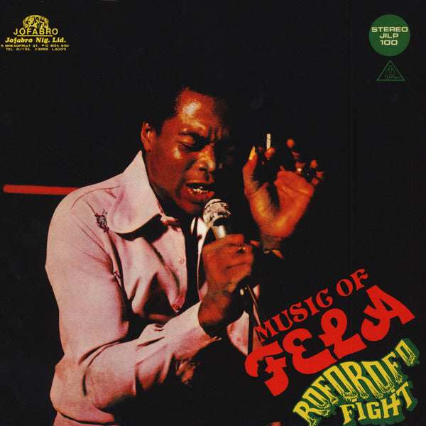 Fela ‎– Roforofo Fight  Vinyle, LP, Album, Édition Limitée, Réédition, Rouge