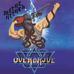 Overdrive  ‎– Metal Attack  Vinyle, LP, Réédition, Remasterisé