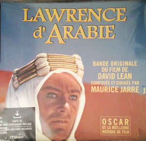 Maurice Jarre ‎– Lawrence D'Arabie  Vinyle, LP, Album, Réédition