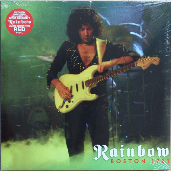 Rainbow – Boston 198 -  2 x Vinyle, LP, Édition Limitée, Rouge