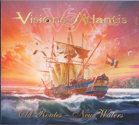 Visions Of Atlantis – Old Routes - New Waters  CD, EP, édition limitée