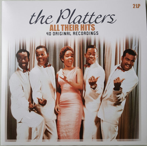 The Platters ‎– All Their Hits - 40 Original Recordings  2 × Vinyle, LP, Compilation, Remasterisé