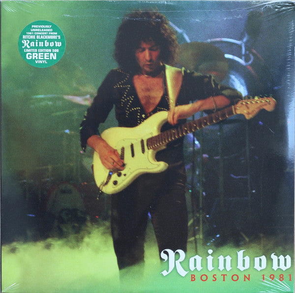 Rainbow – Boston 1981 -  2 x Vinyle, LP, Édition Limitée, Vert