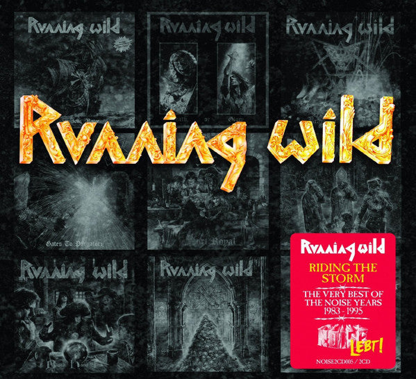 Running Wild – Riding The Storm - The Very Best Of The Noise Years 1983-1995 - 2 x CD, Compilation, Digipak