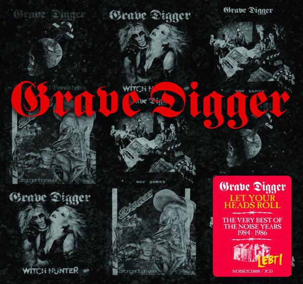 Grave Digger – Let Your Heads Roll - The Very Best Of The Noise Years 1984-1986 - 2 x CD, Compilation, Digipak