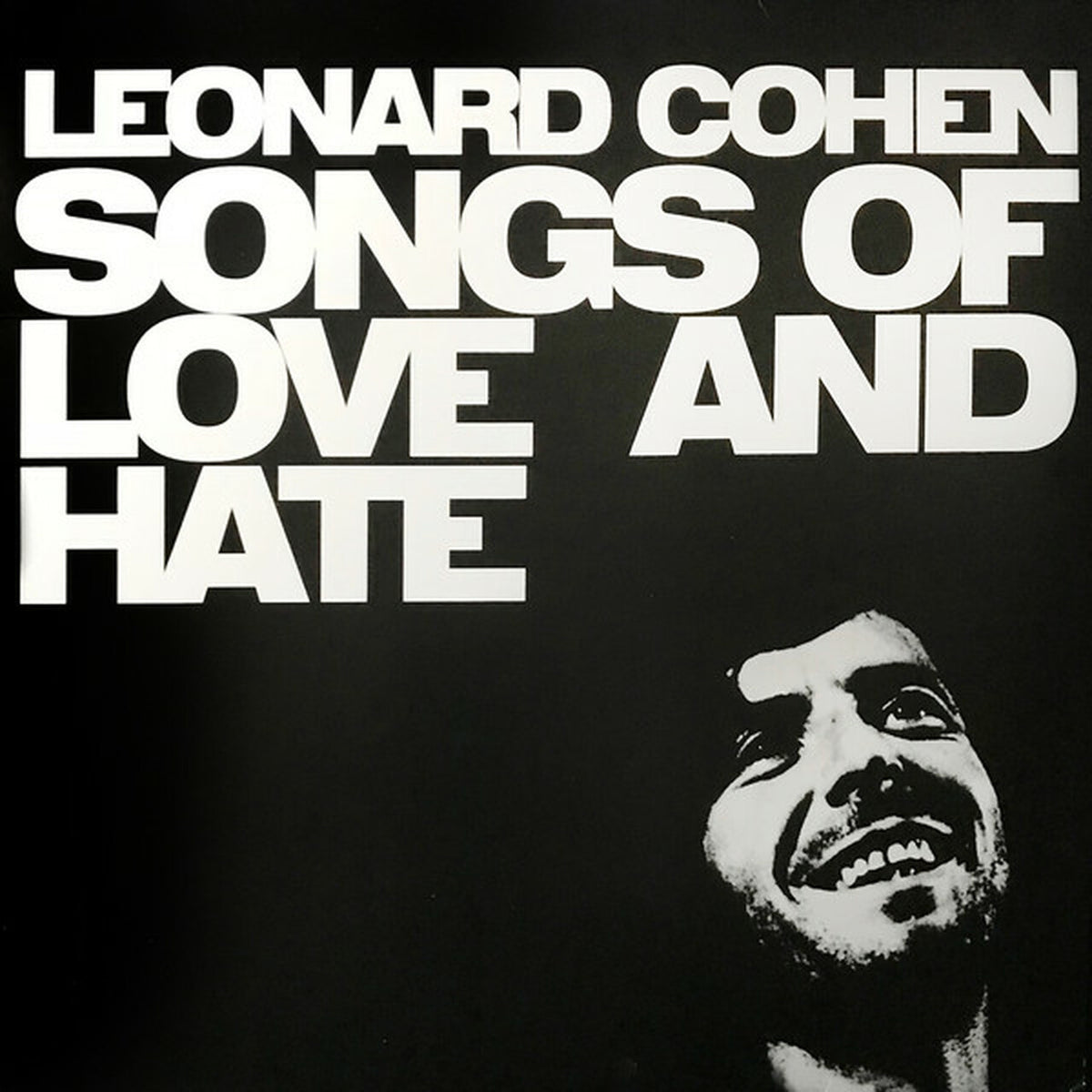 Leonard Cohen – Songs Of Love And Hate  Vinyle, LP, Album, Réédition, Stéréo