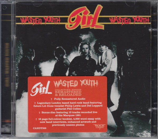 Girl  – Wasted Youth 2 x CD, Album, Réédition, Remasterisé