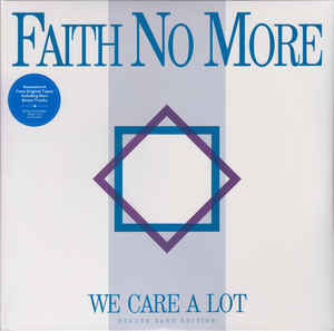 Faith No More ‎– We Care A Lot  2 × Vinyle, LP, Album, Édition Deluxe, Stéréo, Gatefold, 180 Grammes, +  CD, album, stéréo