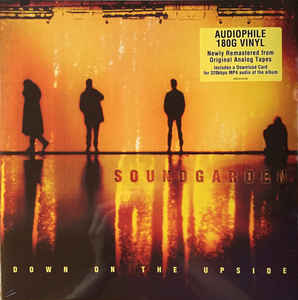 Soundgarden ‎– Down On The Upside  2 × Vinyle, LP, Album, Réédition, Remasterisé, 180g