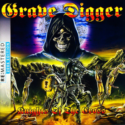 Grave Digger  – Knights Of The Cross  CD, Album, Réédition, Remasterisé