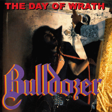 Bulldozer – The Day Of Wrath  Vinyle, LP, Album, Édition Limitée, Réédition, Splatter