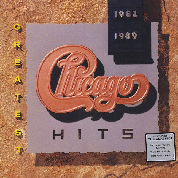 Chicago  – Greatest Hits 1982-1989  Vinyle, LP, Compilation