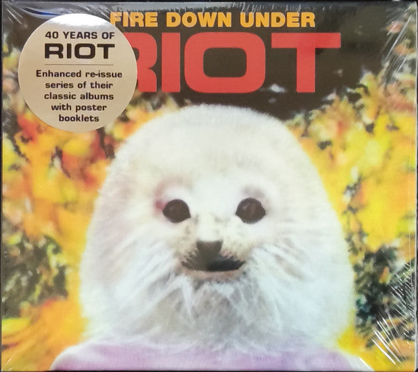 Riot  – Fire Down Under  CD, Album, Réédition, Remasterisé