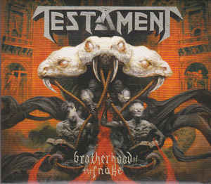 Testament  ‎– Brotherhood Of The Snake  CD, Album, Digipak