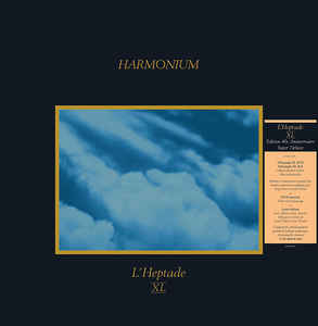 Harmonium ‎– L'Heptade XL (Coffret Édition Super Deluxe Limitée 40e Anniversaire) 2 × Vinyl, LP, Album, Remasterisé, Bleu Translucide, 180 Gram +  2 × CD, Album, Remasterisé + DVD-Video