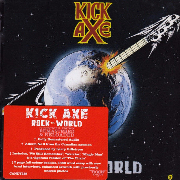 Kick Axe – Rock The World  CD, Album, Réédition, Remasterisé