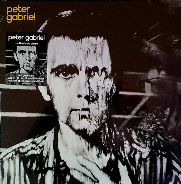 Peter Gabriel – Peter Gabriel III  Vinyle, LP, Album, Réédition, Remasterisé, 180g