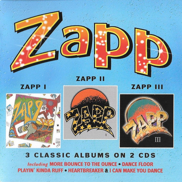 Zapp – Zapp I / Zapp II / Zapp III  2 x CD, Compilation