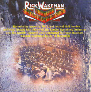 Rick Wakeman ‎– Journey To The Centre Of The Earth  CD, Album, Réédition