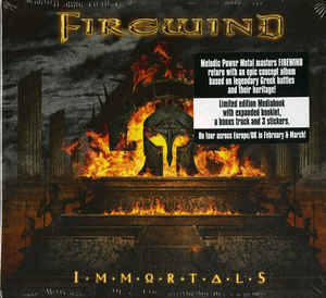 Firewind ‎– Immortals  CD, Album, Edition Limitée, Mediabook