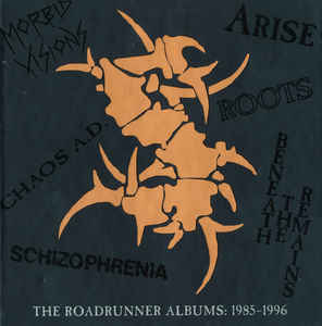 Sepultura ‎– The Roadrunner Albums: 1985-1996  6 x CD, Album, Réédition Coffret, Compilation