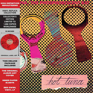 Hot Tuna ‎– The Phosphorescent Rat  Vinyle, LP, Album, Edition limitée, Vinyl Red Swirl
