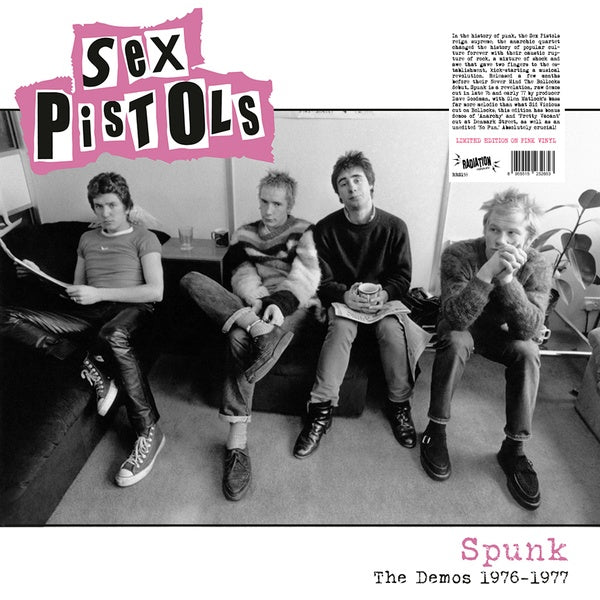 Sex Pistols - Spunk - The Demos 1976-1977  Vinyle, LP, Compilatin, Rose