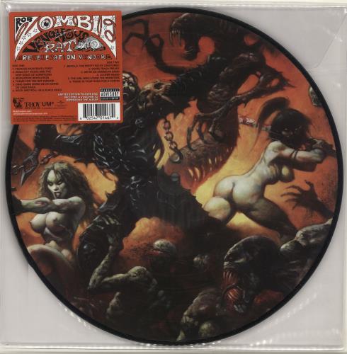 Rob Zombie – Venomous Rat Regeneration Vendor  Vinyle, LP, Album, Édition Limitée, Picture Disc