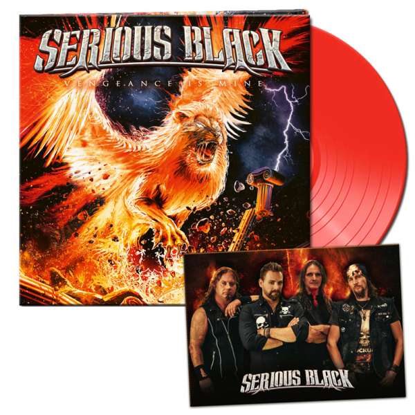 Serious Black – Vengeance Is Mine  Vinyle, LP, Album, Édition Limitée, Red