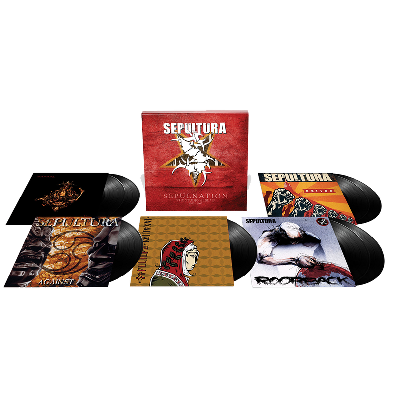 Sepultura – Sepulnation  8 x Vinyle, LP, Album, Coffret, Compilation, Réédition, Remasterisé, Stéréo