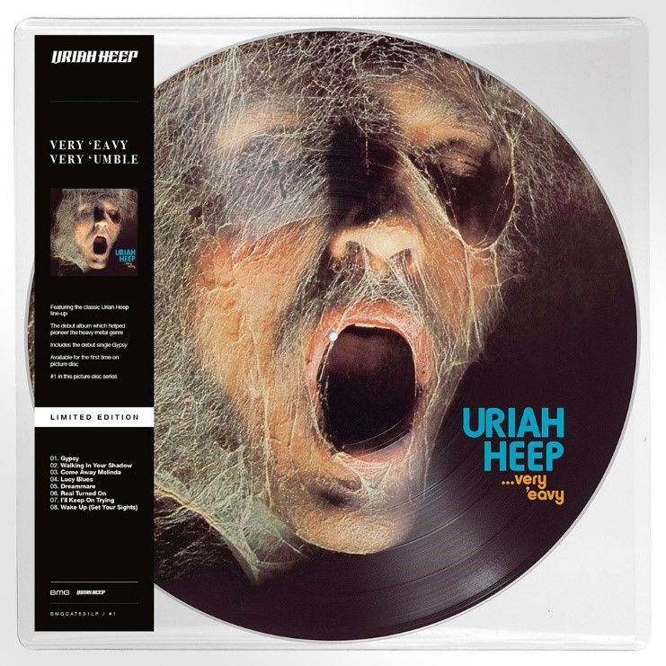 Uriah Heep – ...Very 'Eavy ...Very 'Umble  Vinyle, LP, Album, Édition Limitée, Réédition, Picture Disc