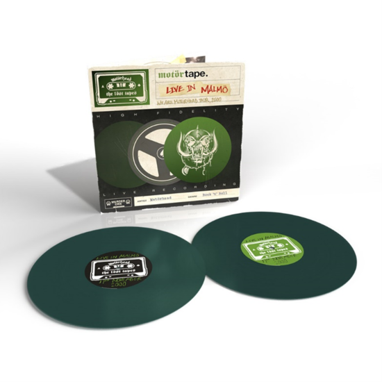 Motörhead - The Lost Tapes Vol.3 (Live At KB Hallen, Malmo, 17th November 2000) - 2 x Vinyle, LP, Édition Limitée, Green