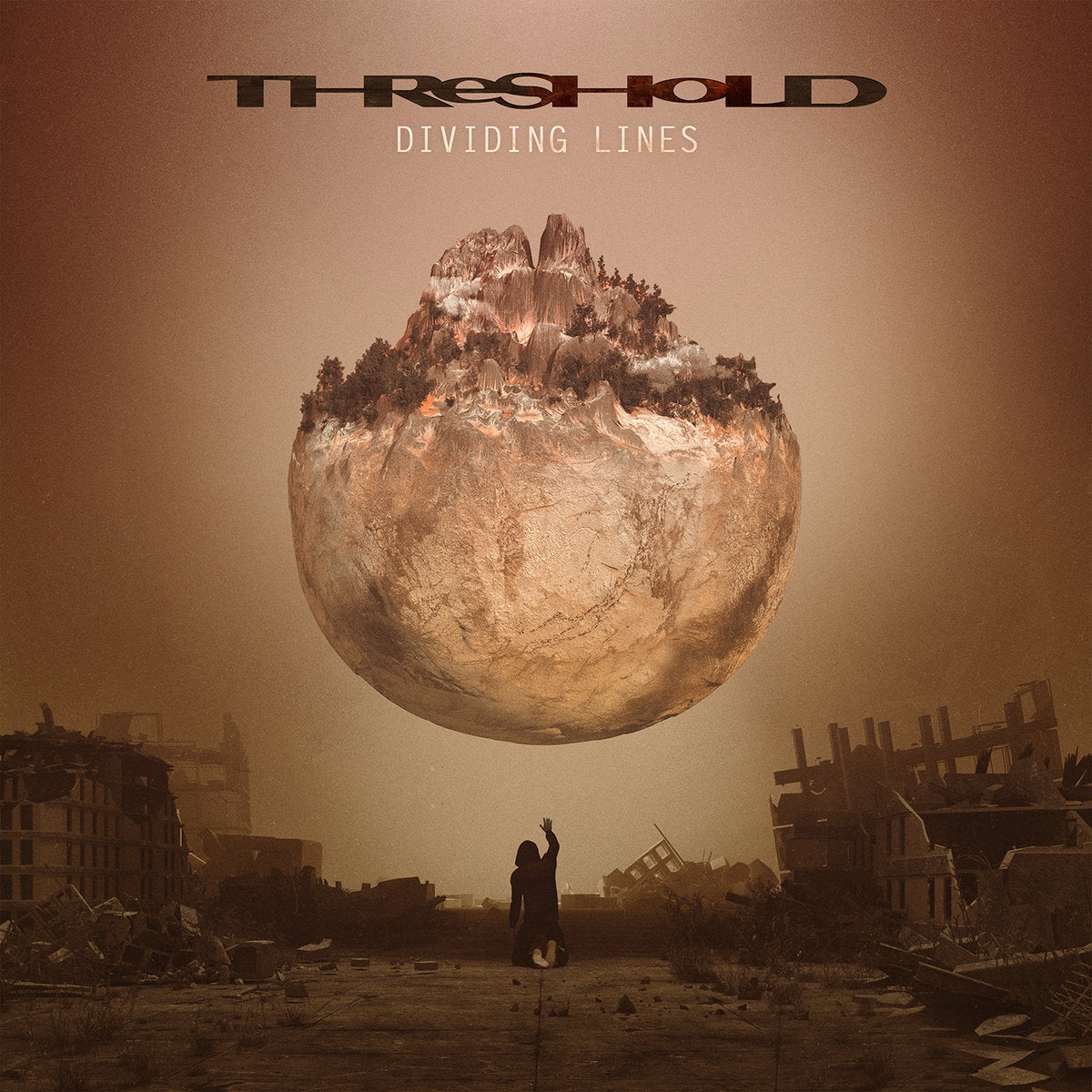 Threshold – Dividing Lines  2 x Vinyle, LP, Album, Édition Limitée, Transparent Red with Black Splatter