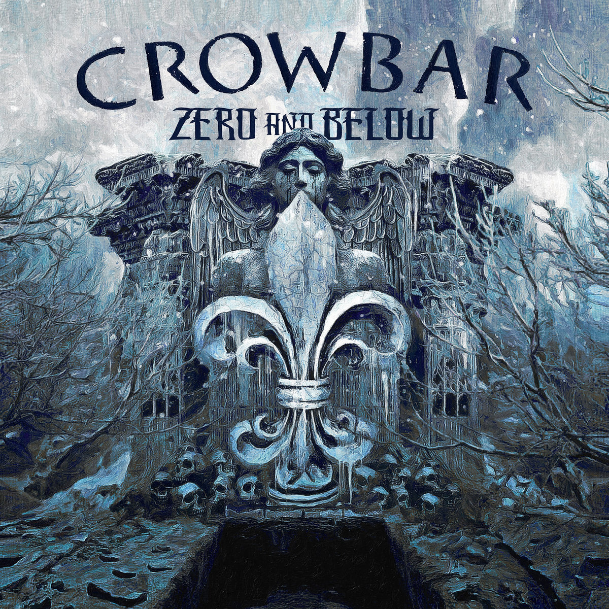 Crowbar - Zero And Below  Vinyle, LP, Album, Bleu Ciel, Gris et Blanc