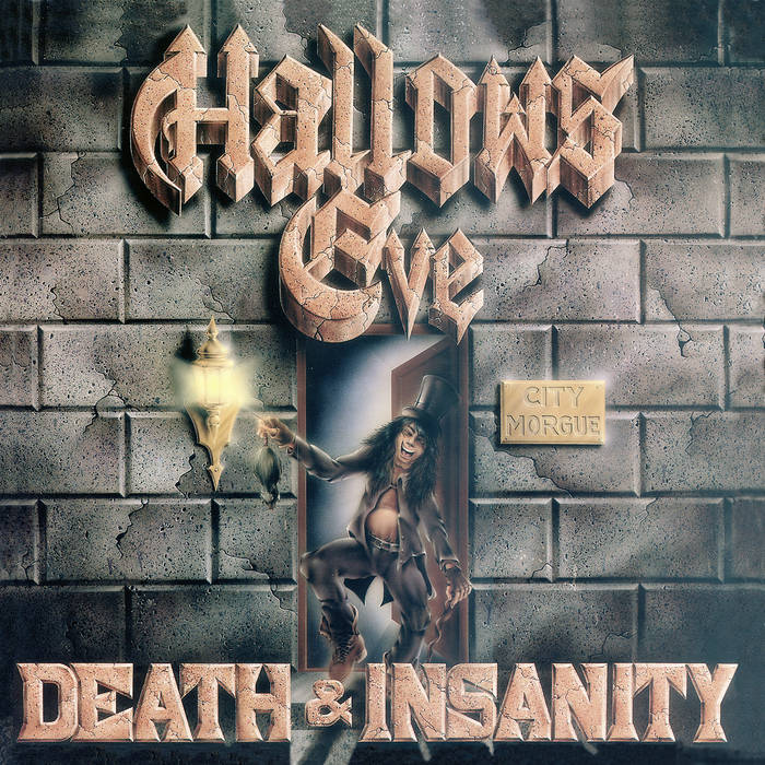 Hallows Eve – Death & Insanity  Vinyle, LP, Album, Édition Limitée, Réédition, Blanc/Noir Marbré "Splay of Death"