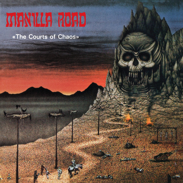 Manilla Road – The Courts Of Chaos  CD, Album, Réédition, Remastérisé, Digipack