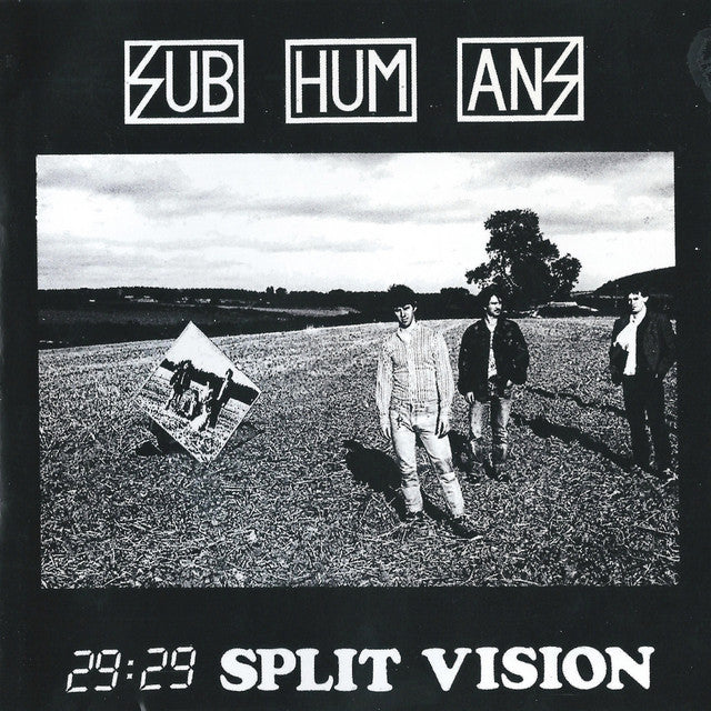 Subhumans – 29:29 Split Vision  Vinyle, LP, Album, Réédition, Remasterisé