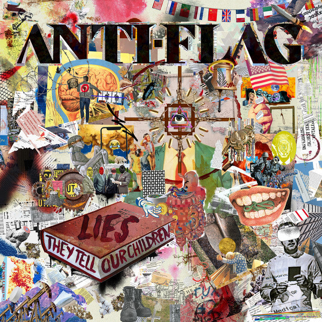 Anti-Flag – Lies They Tell Our Children  Vinyle, LP, Album, Bone