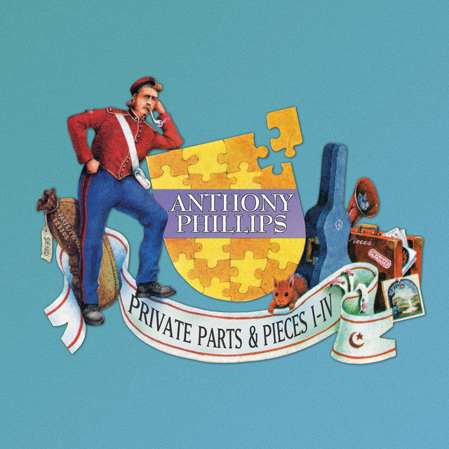 Anthony Phillips – Private Parts & Pieces I-IV  5 x CD, Album, Réédition, Remasterisé, Box Set, Compilation