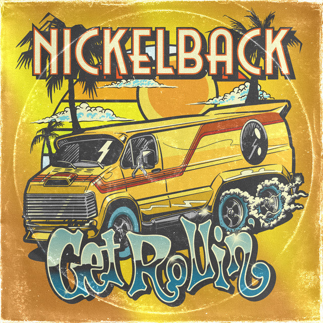 Nickelback – Get Rollin' Vinyle, LP, Album, Transparent Orange
