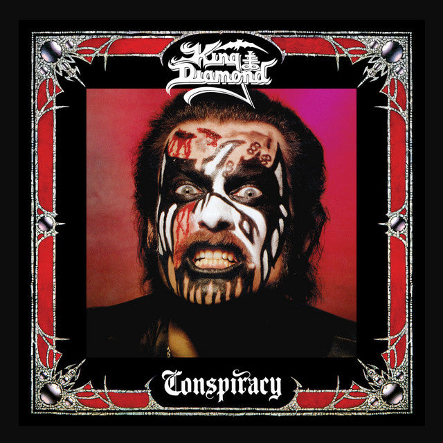 King Diamond – Conspiracy  Vinyle, LP, Album, Édition Limitée, Réédition, Red With Black Marble