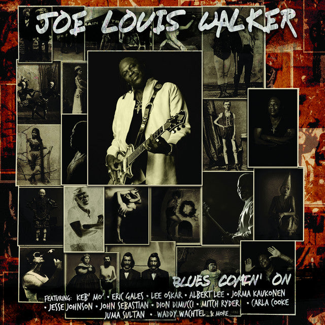 Joe Louis Walker – Blues Comin' On  Vinyle, LP, Album, Bleu