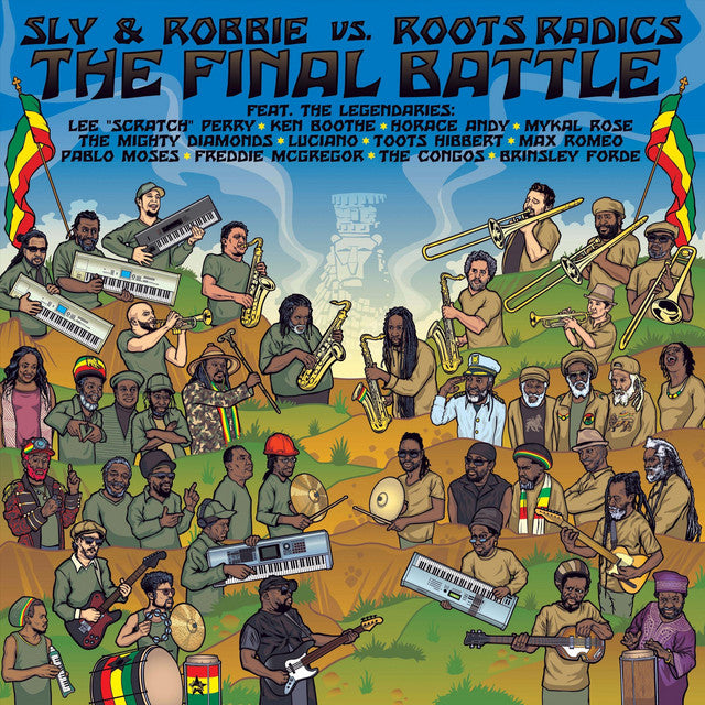 Sly & Robbie vs. Roots Radics - The Final Battle  Vinyle, LP, Inclut Papiers à Rouler Édition Limitée