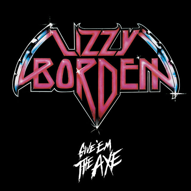 Lizzy Borden – Give Em The Axe  Vinyle, LP, Album, Édition Limitée, Réédition, White Blue Marbled