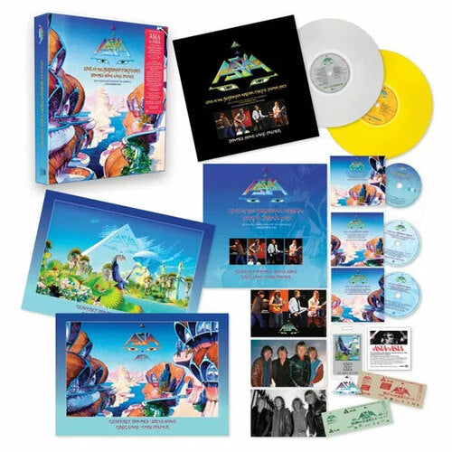 Asia  – Live At The Budokan Arena Tokyo, Japan, 1983 - 2 x Vinyle, LP, Coloré + 2 x CD + Blu-Ray, Édition Deluxe