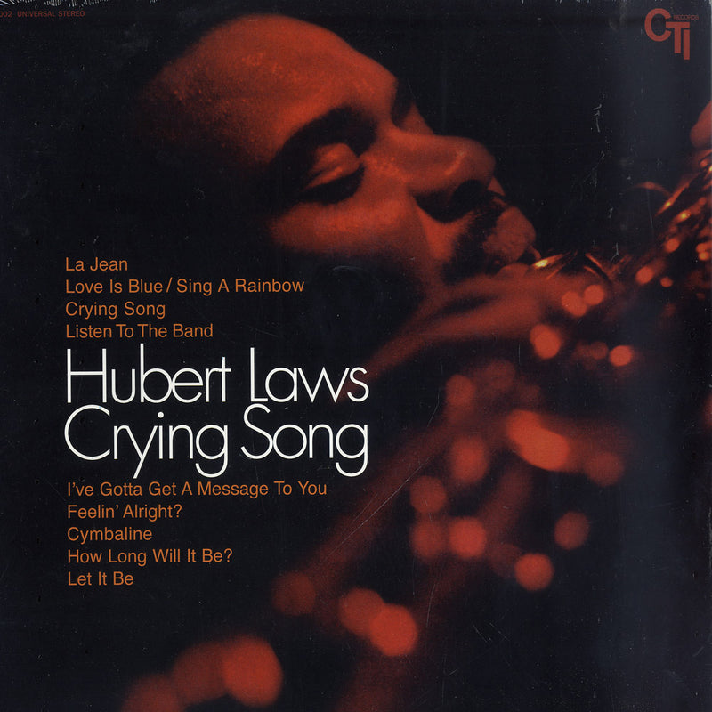 Hubert Laws ‎– Crying Song  Vinyle, LP, Album, Réédition