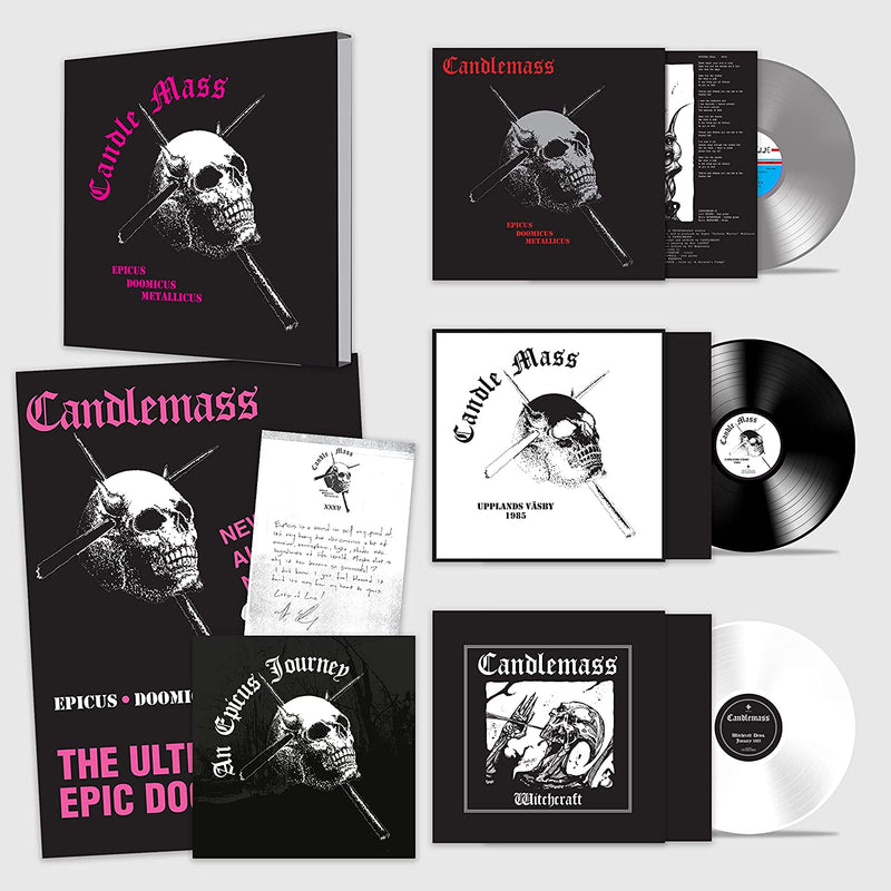 Candlemass – Epicus Doomicus Metallicus 3 x Vinyle, LP, Album, Édition Limitée, Coloré, Édition 35ème Anniveraire