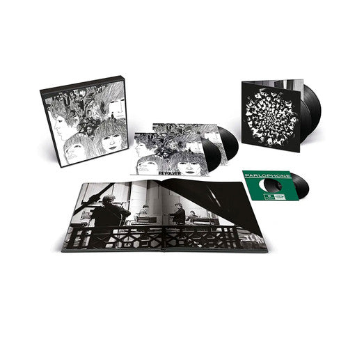 The Beatles – Revolver  4 x Vinyle, LP, Album, Réédition, Remixé, 180g + Vinyle, 7'', EP, Édition Super Deluxe