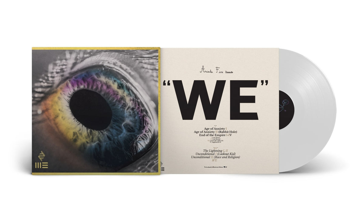 Arcade Fire – WE  Vinyle, LP, Album, Gatefold, 180g, Blanc