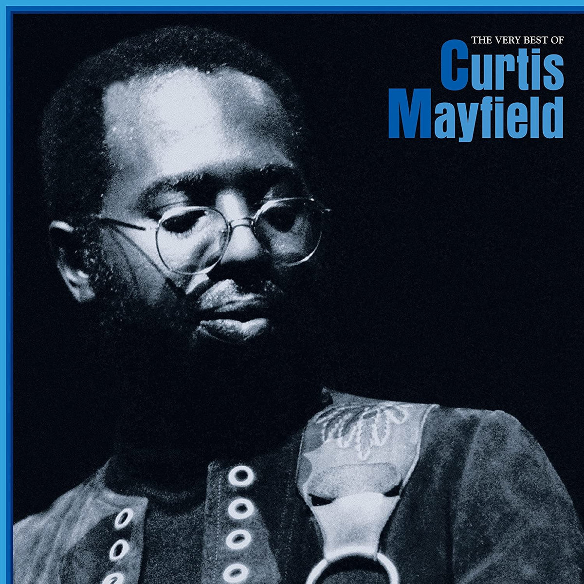 Curtis Mayfield – The Very Best Of Curtis Mayfield  2 x Vinyle, LP, Compilation, Bleu